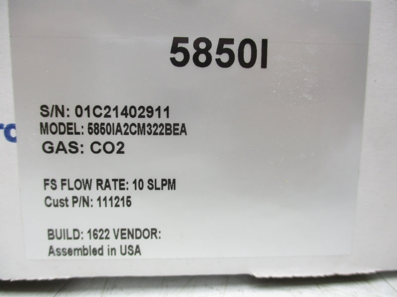 BROOKS INSTRUMENT 5850IA2CM322BEA 15-24VDC NSMP