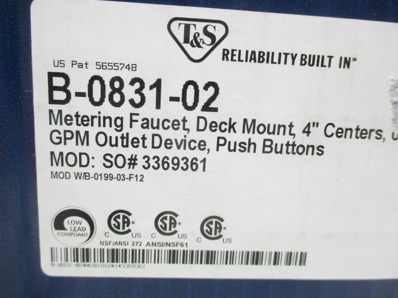 T&S B-0831-02 NSMP