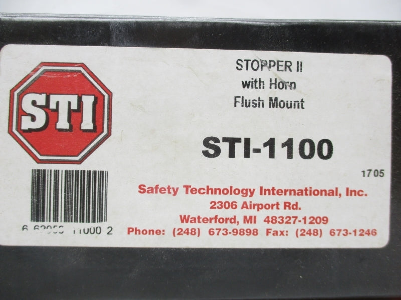 SAFTY TECHNOLOGY INTERNATIONAL STI-1100 NSMP