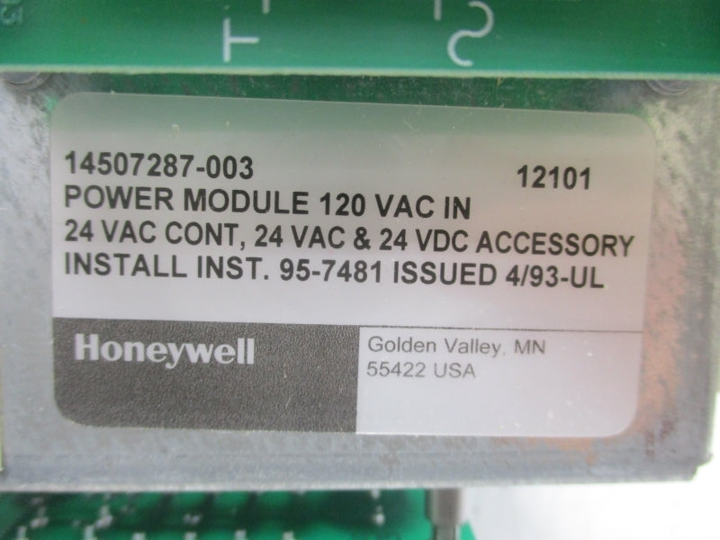 HONEYWELL 14507287-003 24V NSMP
