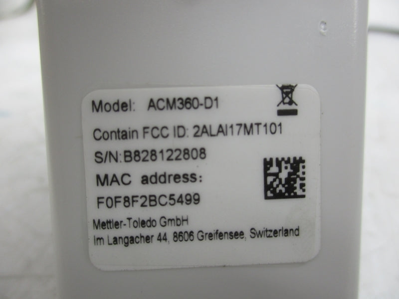 METTLER TOLEDO ACM360-D1 NSMP