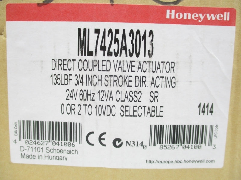 HONEYWELL ML7425A3013 24V NSMP