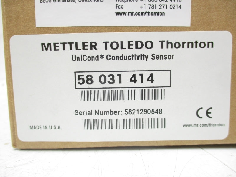 METTLER TOLEDO 58-031-414 NSFS