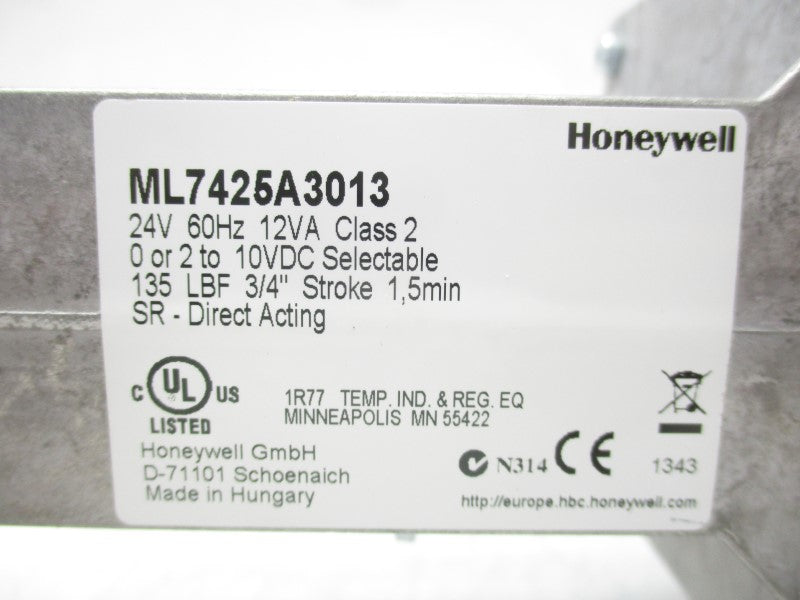 HONEYWELL ML7425A3013 24V NSMP