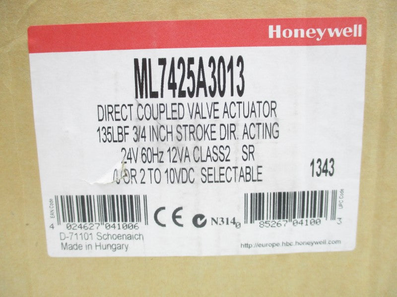 HONEYWELL ML7425A3013 24V NSMP