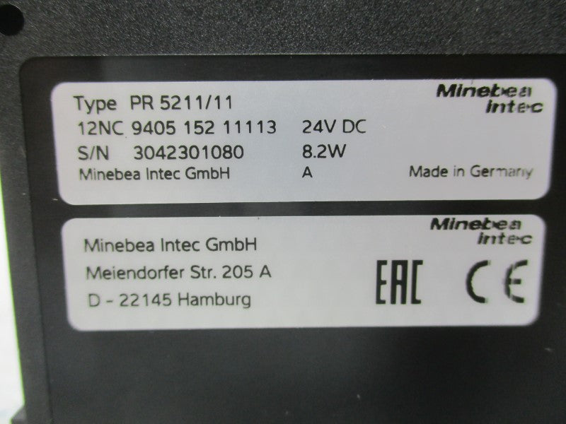 MINEBEA INTEC PR5211/11 24VDC NSMP