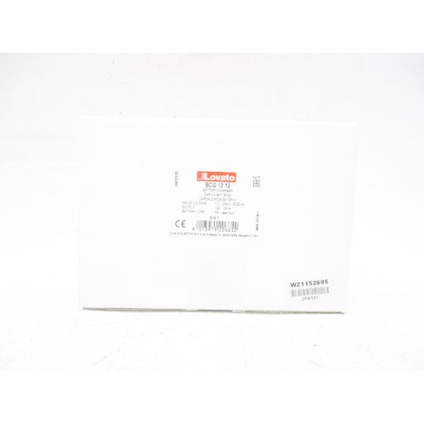 LOVATO BCG1212 110-240V 12A NSFS