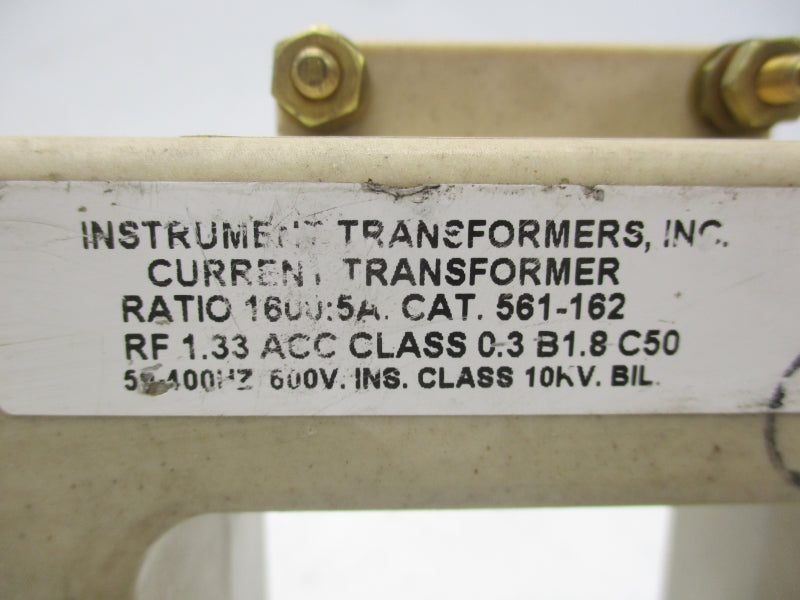 INSTRUMENT TRANSFORMERS 561-162 600V UNMP