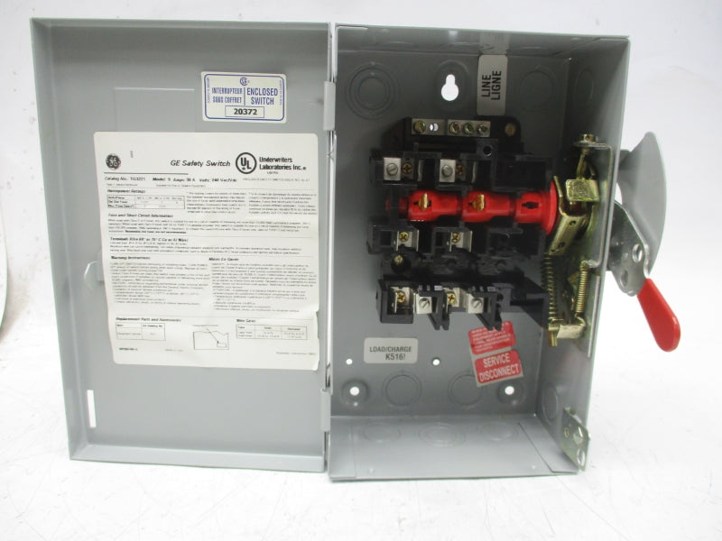 GENERAL ELECTRIC TG3221 120/240VAC 30A NSMP
