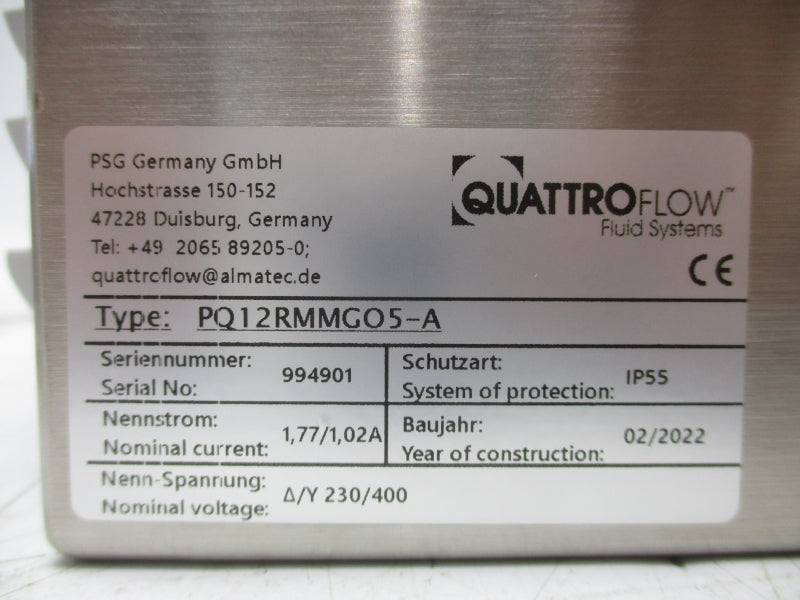 QUATTROFLOW PQ12RMMG05-A 230/400V NSNP