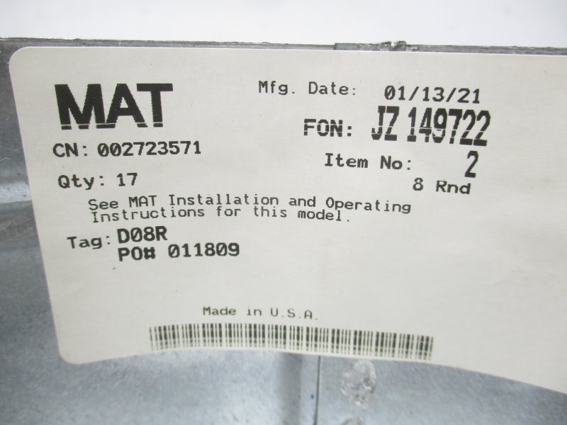 MAT D08R (AS PICTURED) NSNP