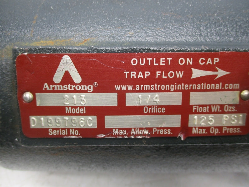 ARMSTRONG 213 125PSI UNMP