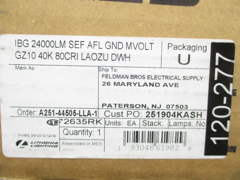LITHONIA LIGHTING IBG2400LM NSMP