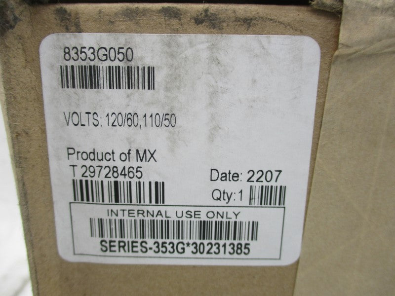ASCO 8353G050 110/120V NSFS
