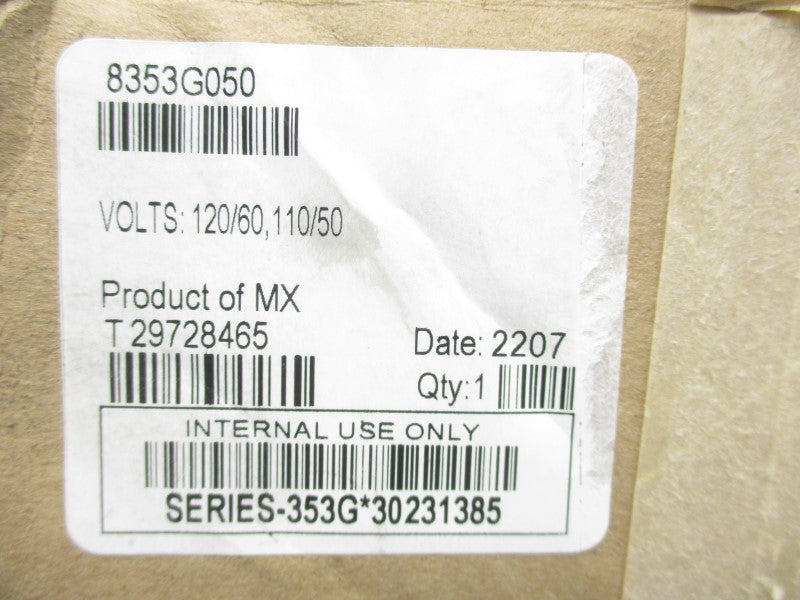 ASCO 8353G050 110/120V 5-125PSI NSMP