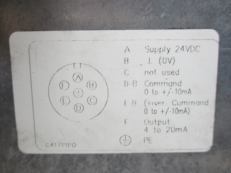 MOOG D633-328B R16KO1M0NSP2 24VDC NSMP