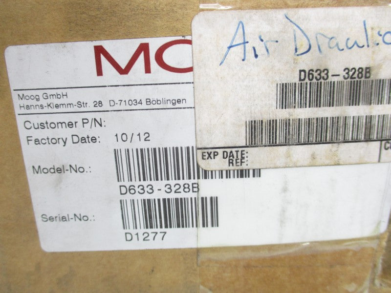 MOOG D633-328B R16KO1M0NSP2 24VDC NSMP