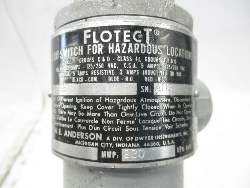FLOTECT L4-SS 125/250VAC 5A NSNP