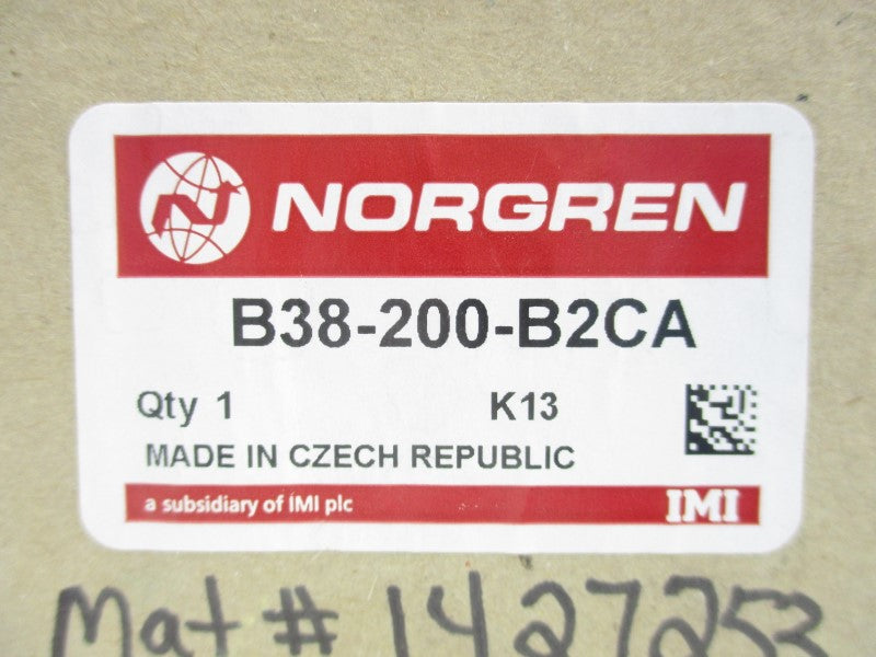 NORGREN B38-200-B2CA 300PSI NSMP