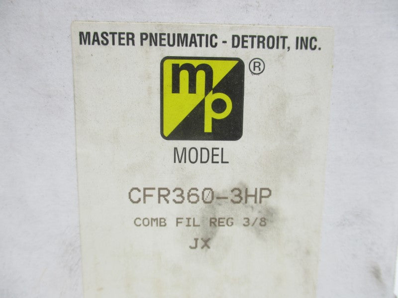 MASTER PNEUMATIC CFR360-3HNGP 0-150PSI 3/8" NSMP