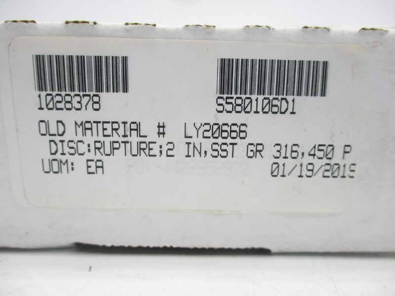 CONTINENTAL 1028378 8319388A 450PSI 2" NSMP