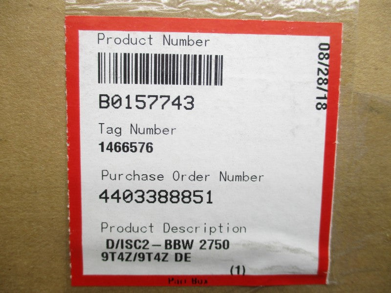 FLOWSERVE B0157743 30PSI NSMP