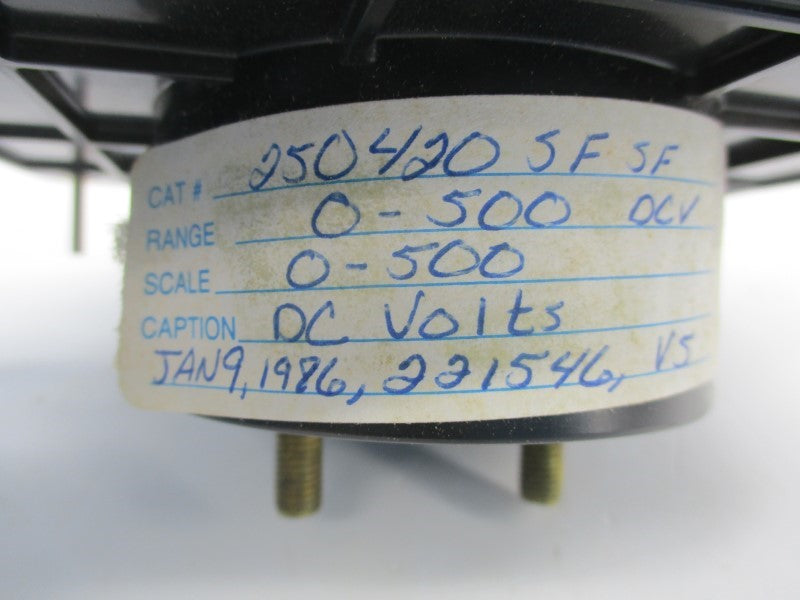 GENERAL ELECTRIC 50250420SFSF 0-500VDC 3/4" NSMP