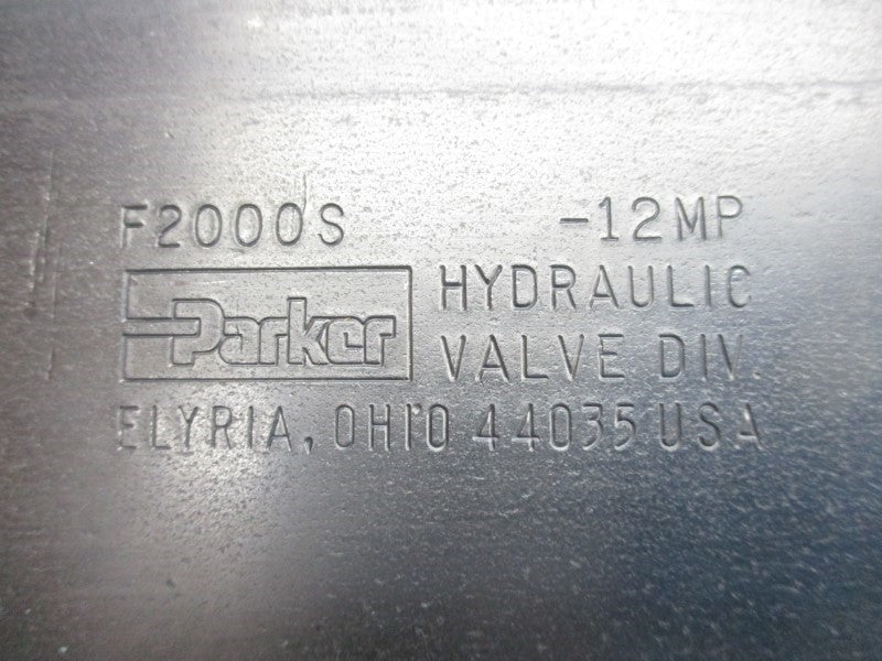 PARKER F2000S-12MP 3000PSI NSNP