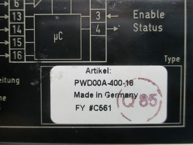 PARKER PWD00A-400-18 NSNP