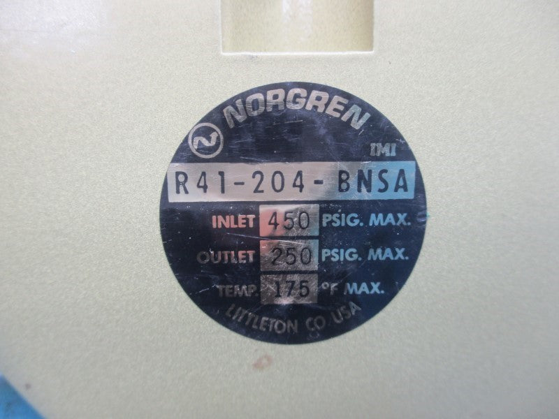 NORGREN R41-204-BNSA 450PSI NSNP
