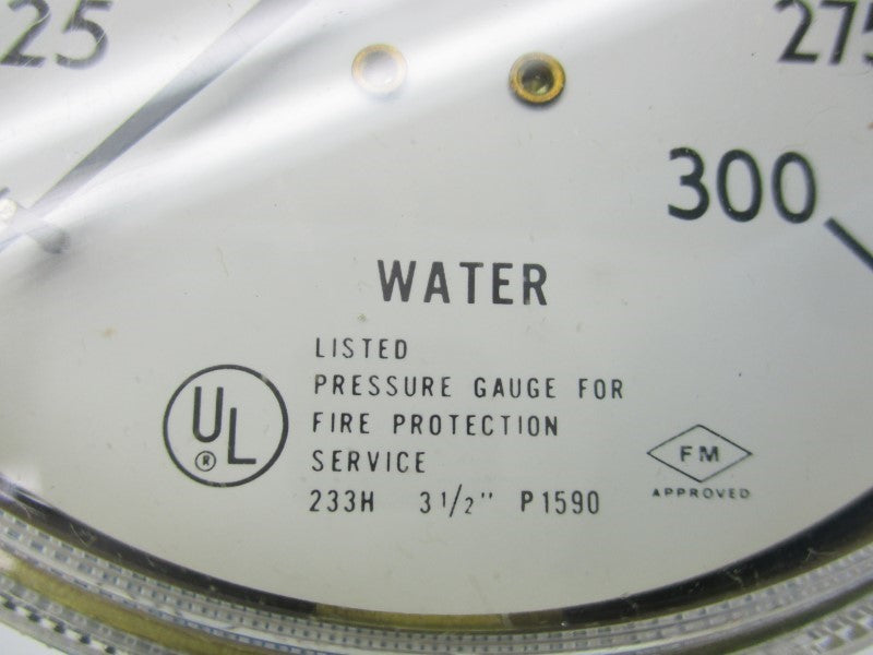 GAUGE P1590 0-300PSI 1/4" NSMP
