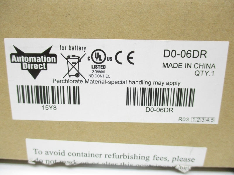 AUTOMATION DIRECT D0-06DR 12-24VDC 2A NSMP