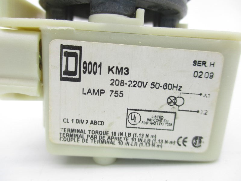 SQUARE D 9001KP3 SER. J 208-220V NSMP