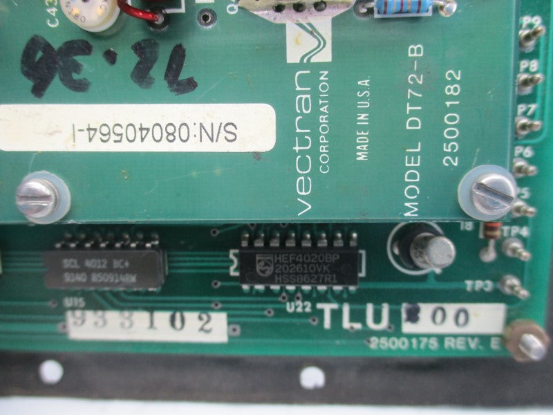 VECTRAN TLU200 W/DT72-B REV. E UNMP