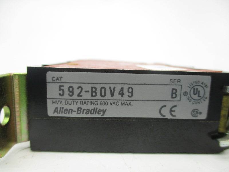 ALLEN BRADLEY 592-BOV49 SER. B 600VAC 40A (WH) NSMP