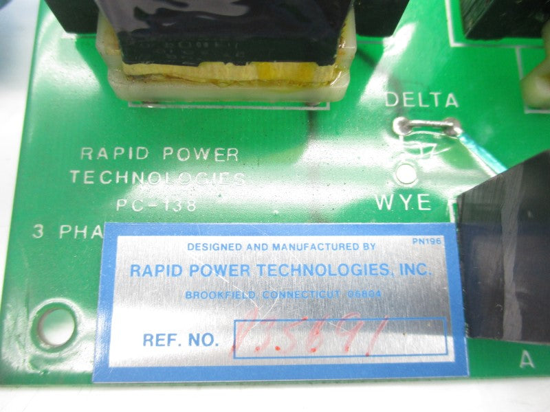 RAPID POWER TECHNOLOGIES A8-447 480VAC UNMP