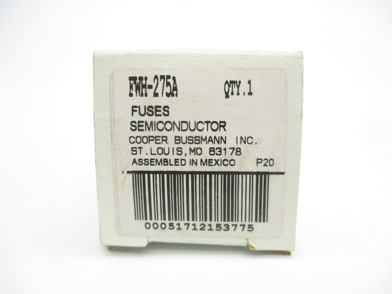 BUSSMANN FWH-275A 500VAC/DC 275A (WH/WH) NSMP