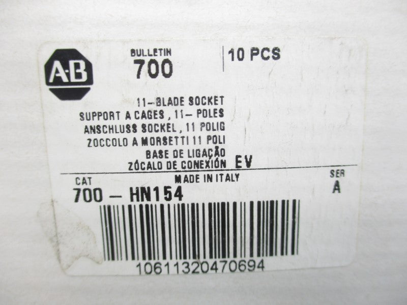 ALLEN BRADLEY 700-HN154 SER. A 300VAC 15A (PKG OF 10) NSNP