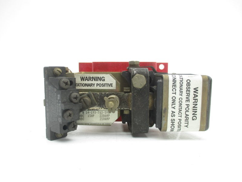 SIEMENS 14-193-762-596 120/240VDC 220/210A NSNP