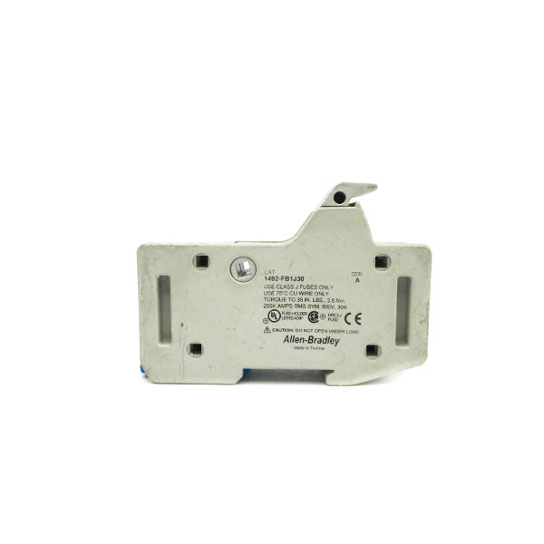 ALLEN BRADLEY 1492-FB1J30 SER. A 600V 30A UNMP