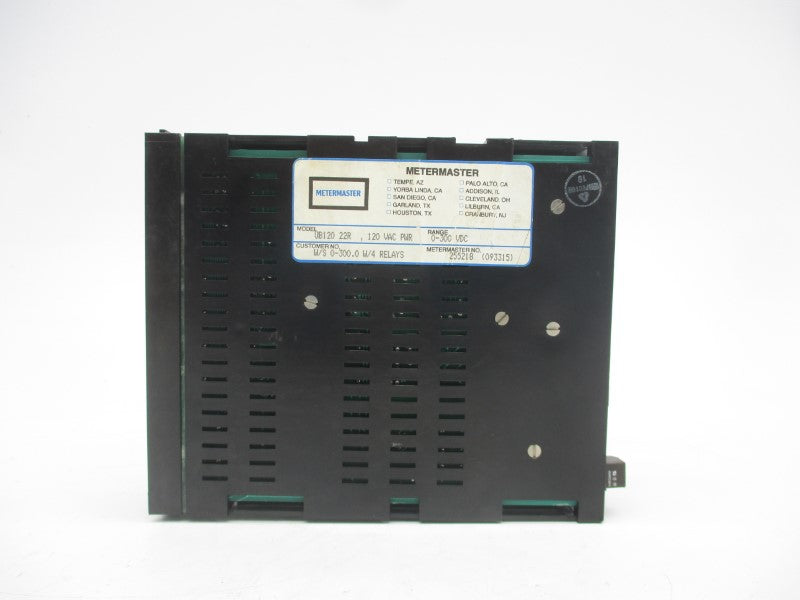 METERMASTER UB12022R 120VAC UNMP
