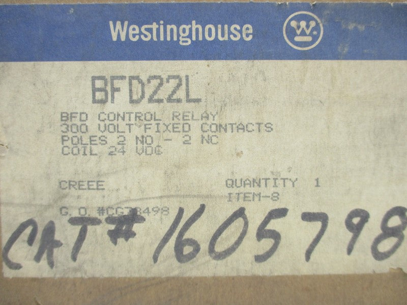 WESTINGHOUSE BFD22L 24VDC NSMP
