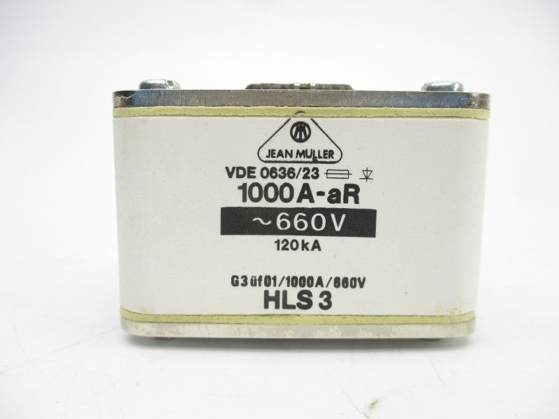 JEAN MULLER R3027640 HSL3-1000-AR 660V 1000A (PKG OF 2) NSMP