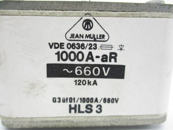 JEAN MULLER HLS3-1000A-AR 660V 1000A NSNP