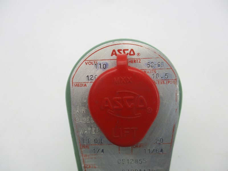 ASCO 8320A178 110/120V 20PSI 1/4" UNMP