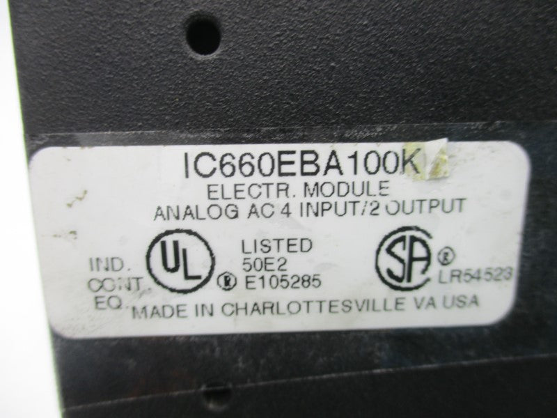 FANUC IC660EBA100K (AS PICTURED) UNMP