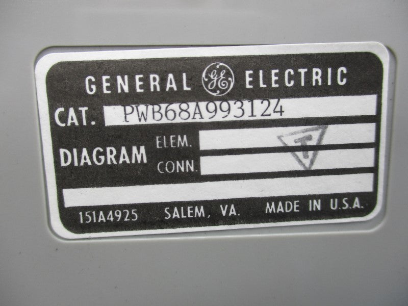 GENERAL ELECTRIC PWB68A993124 NSNP