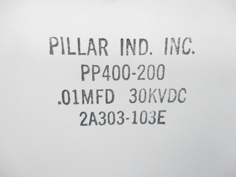 PILLAR INDUSTRIES PP400-200 30VAC NSNP