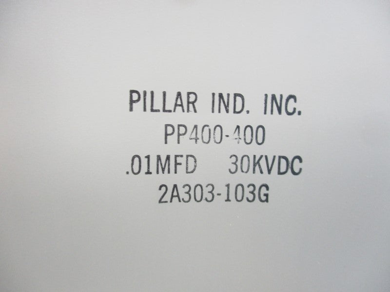 PILLAR INDUSTRIES PP400-400 30VAC NSNP