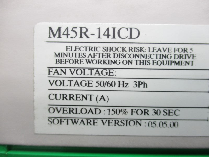 CONTROL TECHNIQUES M45R-14ICD 220/480V 38.0A NSNP